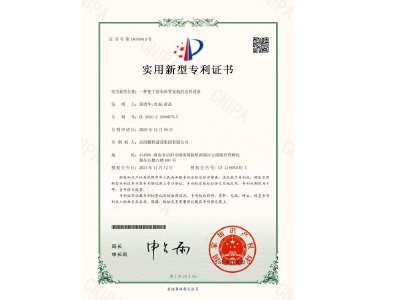 一種便于排水砼管安裝的送料設(shè)備-實用新型專利證書(易清華、袁成、黃晶)
